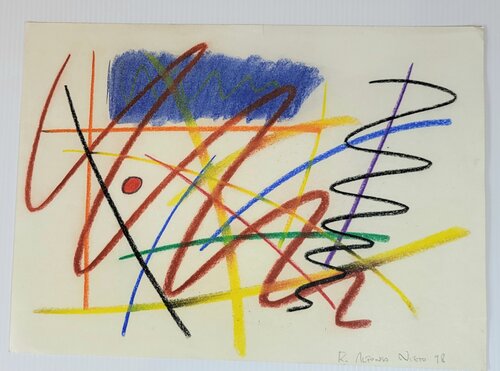 Abstraction by Ruben Nieto, Work on Paper for Sale on Singulart