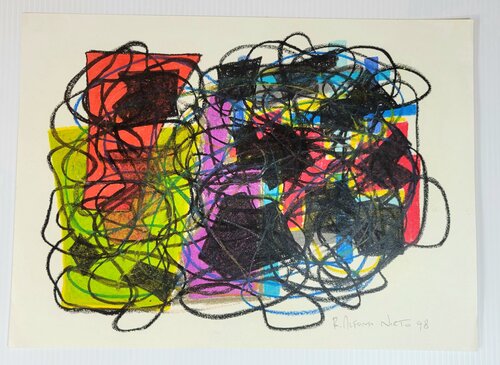 Abstraction par Ruben Nieto, Œuvre sur papier en vente sur Singulart