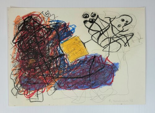 Abstraction by Ruben Nieto, Work on Paper for Sale on Singulart