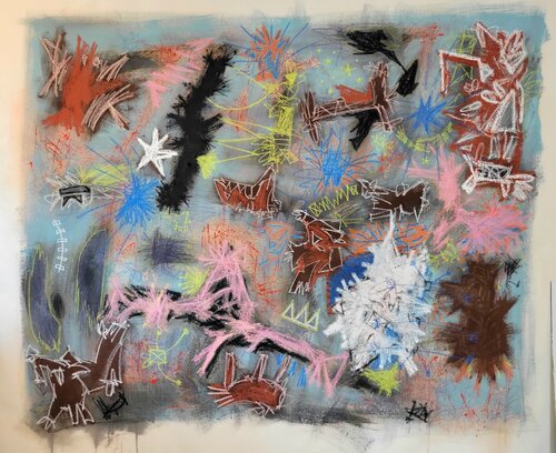 "Cluster of Constellations" by Ruben Nieto, 회화 for Sale on Singulart