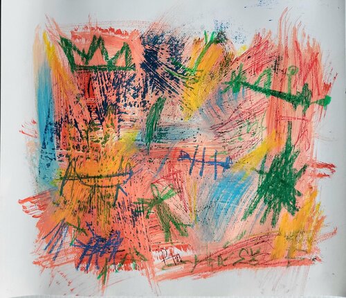 Constellation of the Crocodile de Ruben Nieto, Pintura a la venta en Singulart