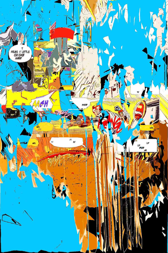 Clifford Still had a Campbell's for dinner by Ruben Nieto, 회화 for Sale on Singulart