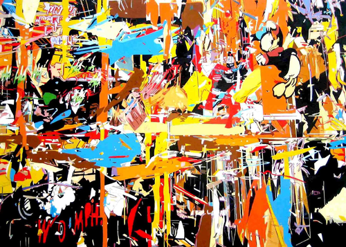 Take me down to Paradise City by Ruben Nieto, 회화 for Sale on Singulart