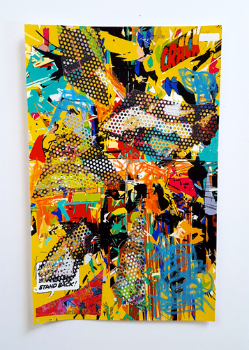 Stand Back! par Ruben Nieto, Œuvre sur papier en vente sur Singulart