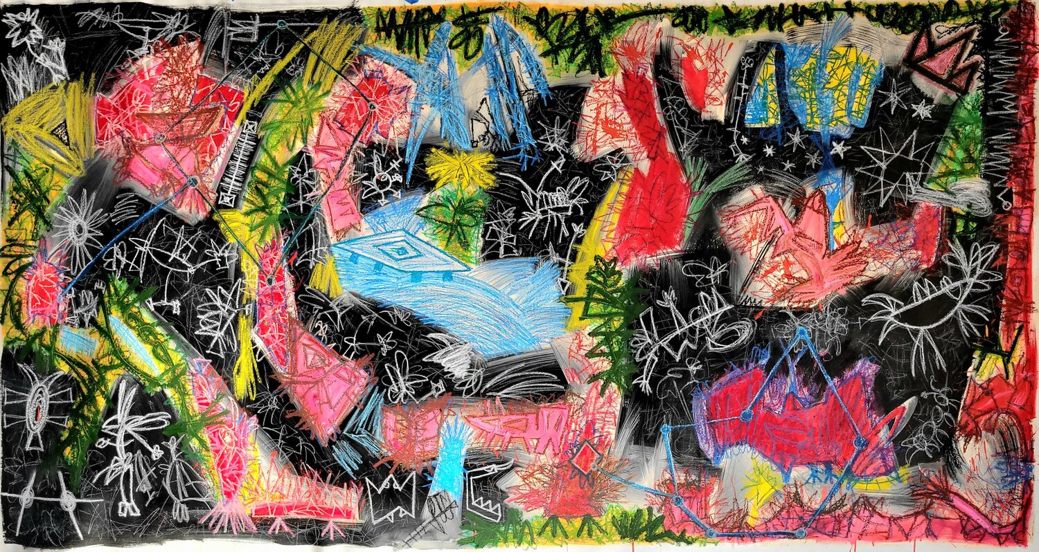 Waterfalls in the Galaxy of the Standing Rabbit door Ruben Nieto (2025 ...