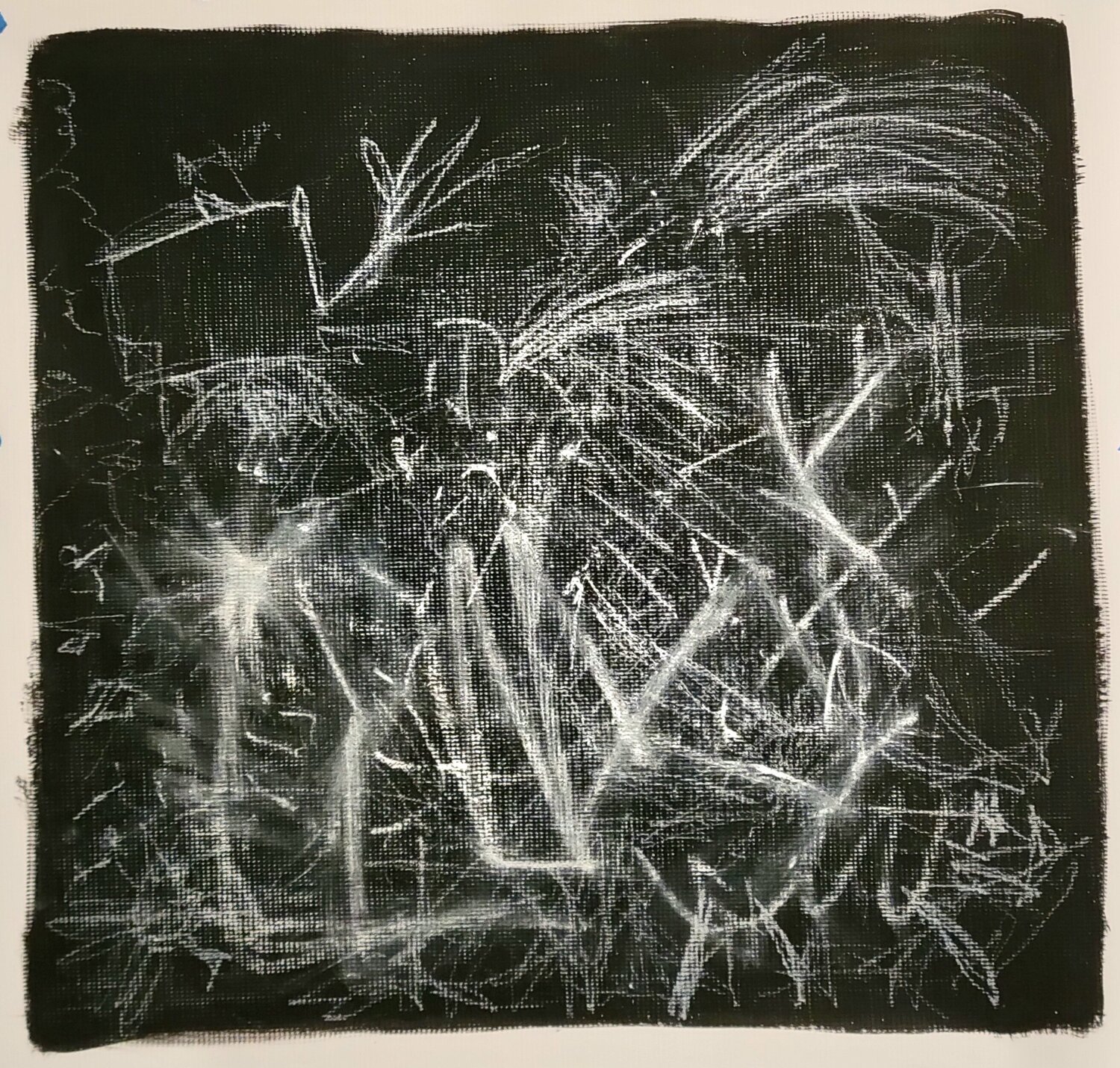 The box that contains the Universe Ruben Nieto Original painting for sale