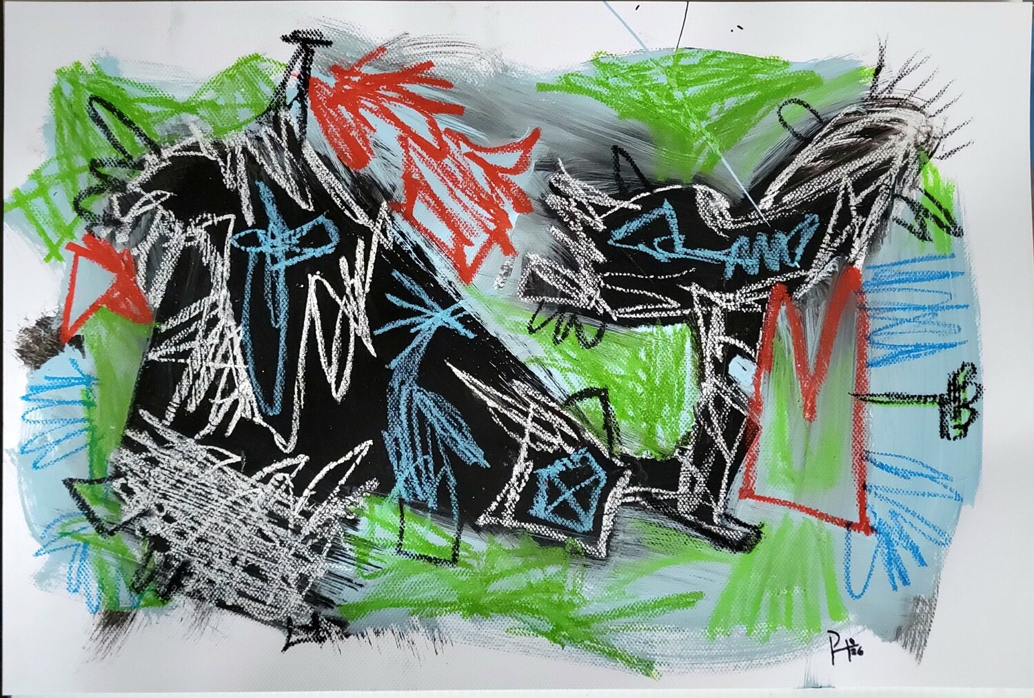 Constellation Ruben Nieto Original painting for sale