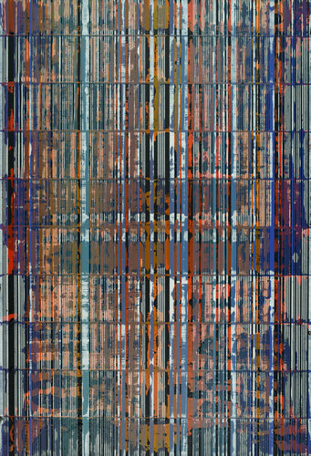 DOUBLE VIBRATION CHROMATIQUE 02-2021 by Laurent Prudot, Painting for Sale on Singulart