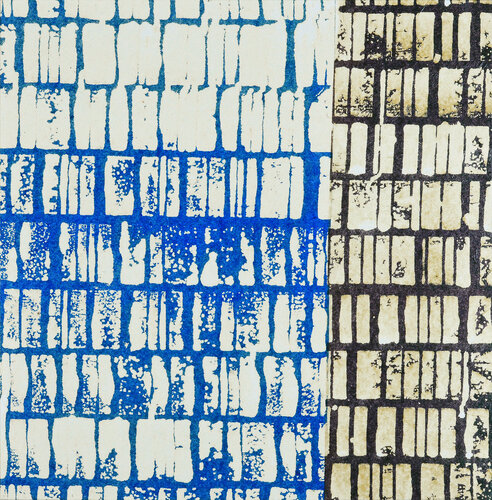 MONOTEMPREINTE NEGATIVE BICHROMIE-2024.6-07 di Laurent Prudot, Pittura in vendita su Singulart