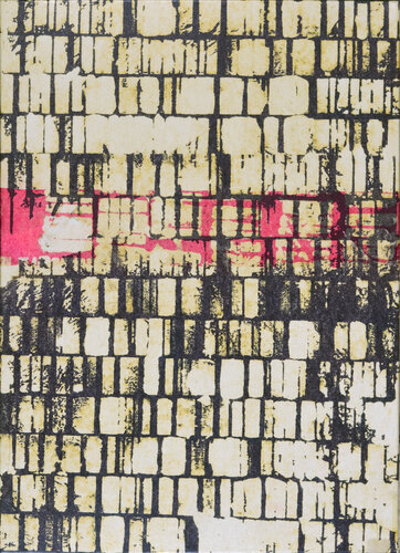 MONOTEMPREINTE NEGATIVE BICHROMIE-2024.6-06 van Laurent Prudot, Schilderij te koop op Singulart