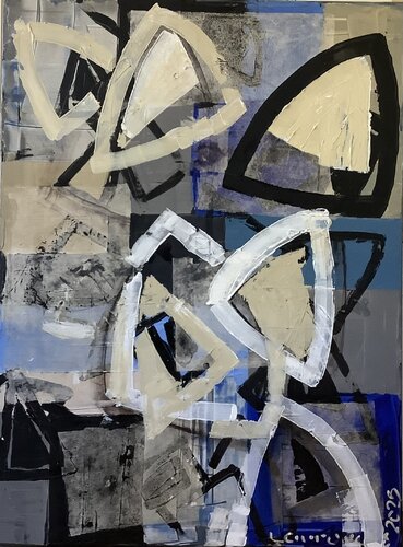 Fleurs de glace di Laura Vals, Pittura in vendita su Singulart