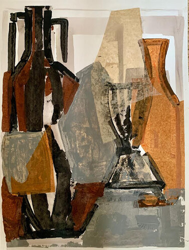 Carafes van Laura Vals, Werk op papier te koop op Singulart