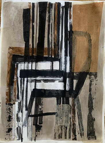 Chaises by Laura Vals, Work on Paper for Sale on Singulart