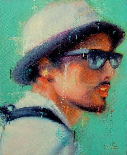 26 Ans - La Confiance by Maryline Mercier, Painting for Sale on Singulart