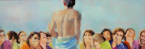 La Cène by Maryline Mercier, Painting for Sale on Singulart