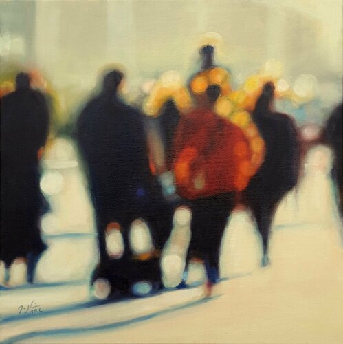 Belle Soirée by Maryline Mercier, Painting for Sale on Singulart
