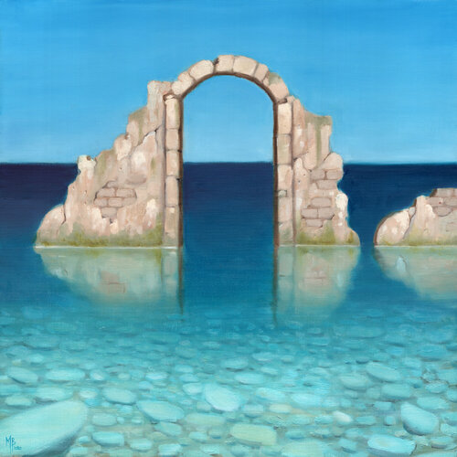 Le Temple di Michaël Brack, Pittura in vendita su Singulart