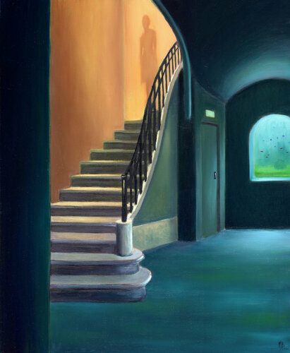 Escalier III by Michaël Brack, Painting for Sale on Singulart
