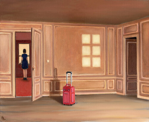 Le Départ by Michaël Brack, Painting for Sale on Singulart