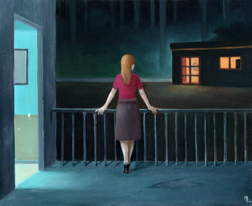 Nuit II by Michaël Brack, Painting for Sale on Singulart