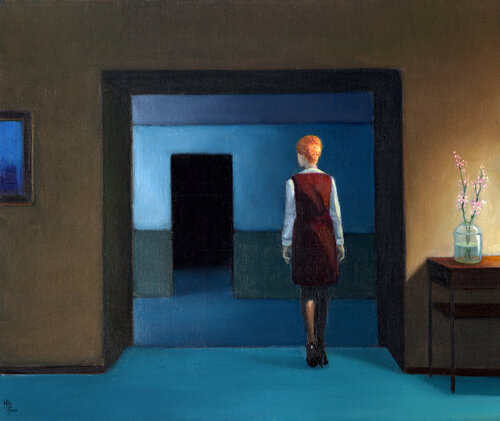 Hôtel II by Michaël Brack, Painting for Sale on Singulart