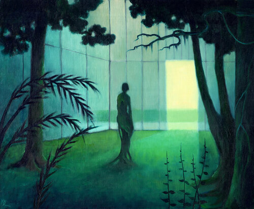 La serre von Michaël Brack, Malerei kaufen auf Singulart