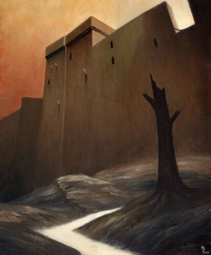 La forteresse von Michaël Brack, Malerei kaufen auf Singulart