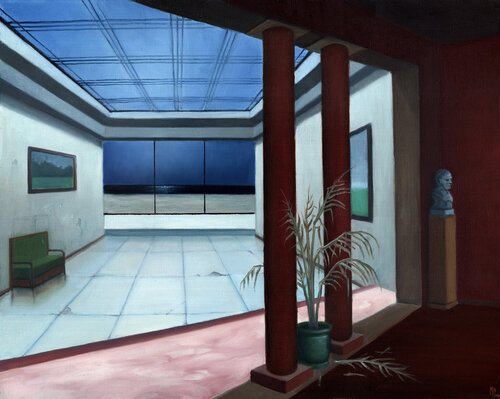 Hôtel IV by Michaël Brack, Painting for Sale on Singulart