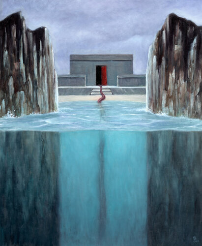 Le Câble van Michaël Brack, Schilderij te koop op Singulart