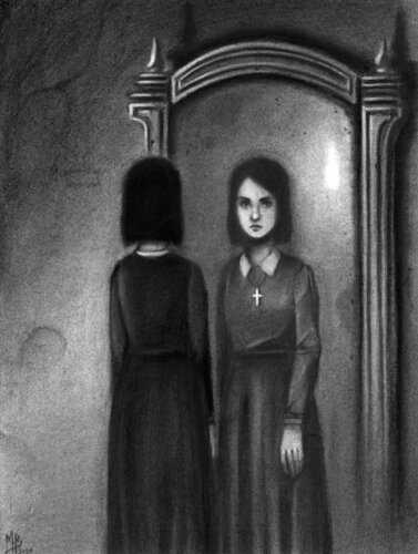 Le Miroir by Michaël Brack, Drawing for Sale on Singulart