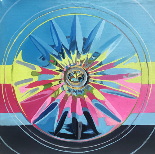 The Globe on a Turtle's back de Su Hyun Kim, Pintura a la venta en Singulart