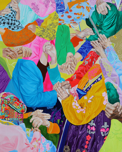The Embrace de Su Hyun Kim, Pintura a la venta en Singulart