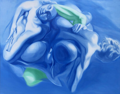 Deep Sea by Su Hyun Kim, 油畫 for Sale on Singulart