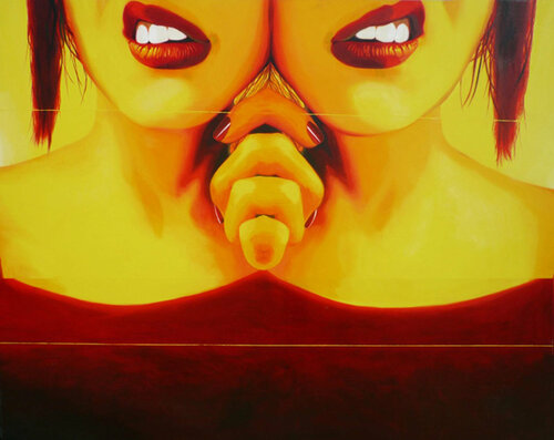 Boundaries of Desire von Su Hyun Kim, Malerei kaufen auf Singulart