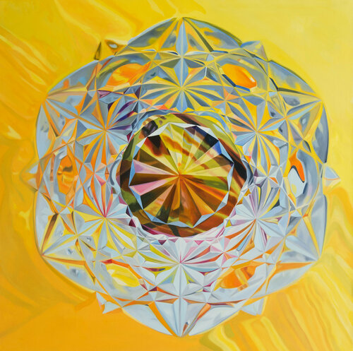 The brightest star in the Galaxy by Su Hyun Kim, 油畫 for Sale on Singulart