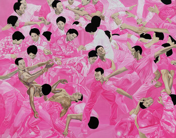 The Pink Battlefield Su Hyun Kim