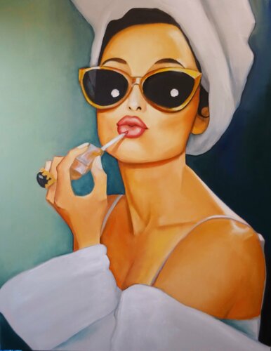 Glamorous van Angelika Bes, Schilderij te koop op Singulart