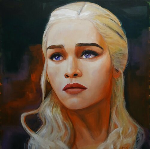 Daenerys van Angelika Bes, Schilderij te koop op Singulart