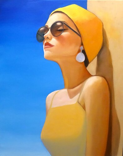 Summer von Angelika Bes, Malerei kaufen auf Singulart