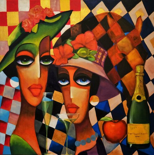 Kentucky Derby von Angelika Bes, Malerei kaufen auf Singulart