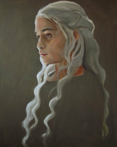 Daenerys Targaryen von Angelika Bes, Malerei kaufen auf Singulart