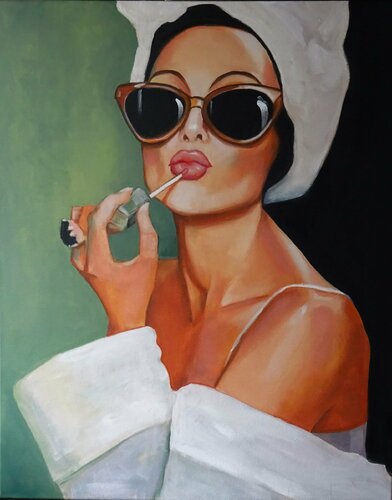 Glamorous di Angelika Bes, Pittura in vendita su Singulart