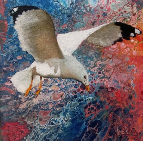 Hunter van Angelika Bes, Schilderij te koop op Singulart