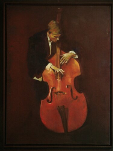 In the shadows van Angelika Bes, Schilderij te koop op Singulart