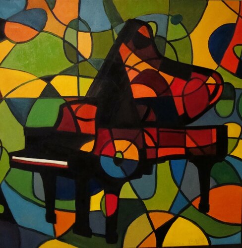 Chopin van Angelika Bes, Schilderij te koop op Singulart