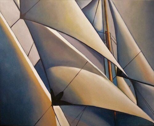 Sails van Angelika Bes, Schilderij te koop op Singulart