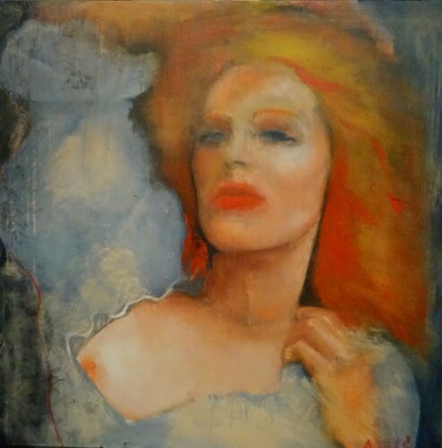 When she became a memory van Angelika Bes, Schilderij te koop op Singulart
