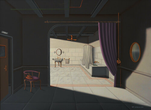 Bain-Boat (Reproduction) by Thierry Van Quickenborne, Print for Sale on Singulart