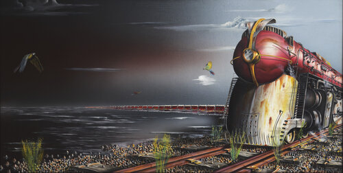 Le grand sommeil (Reproduction) by Thierry Van Quickenborne, Print for Sale on Singulart