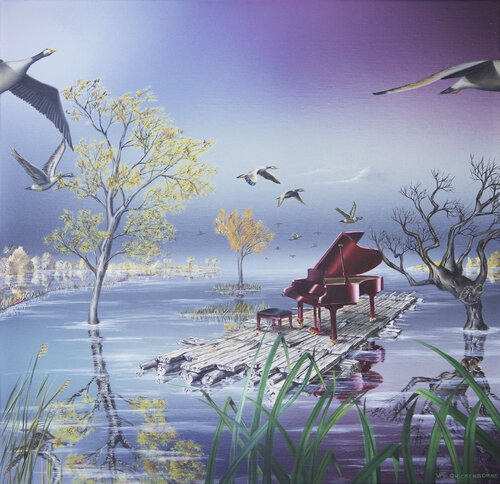 LA FUGUE (Reproduction) by Thierry Van Quickenborne, Print for Sale on Singulart